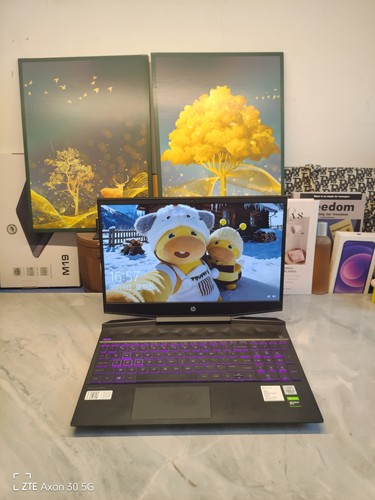 二手惠普光影精灵15-dk游戏本10代i5四核GTX1650 4G独显 512G固态