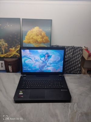 二手未来人类T7游戏本 17.3寸大屏 i7四核GTX1060 6G独显