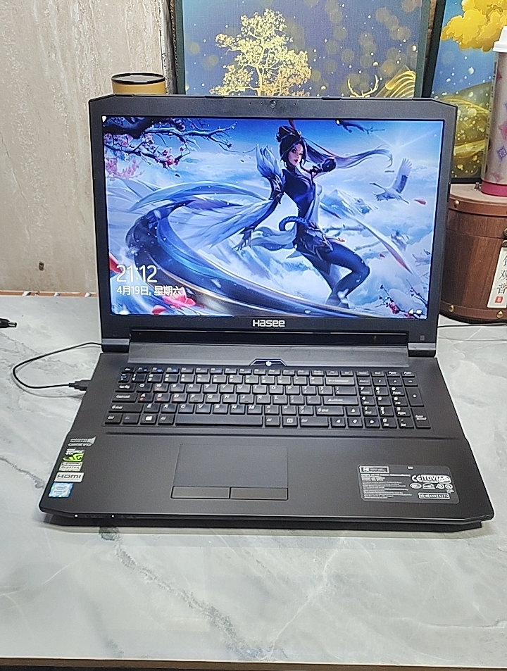 17寸大屏游戏本6代i7四核八线程 英雄联盟 穿越火线 打瓦永劫无间