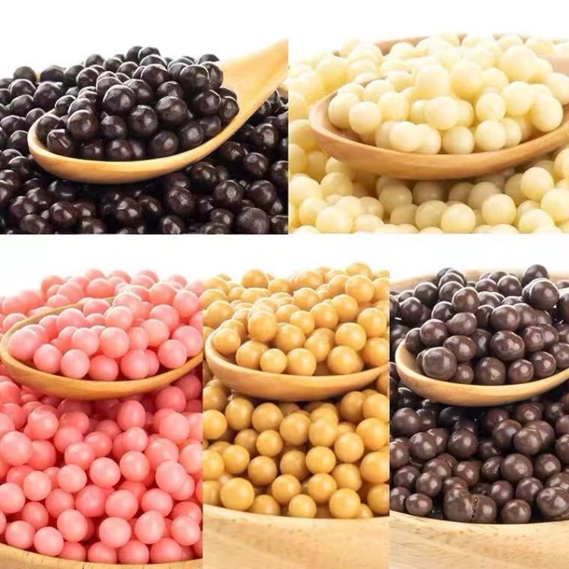 黑白草莓巧克力爆谷米比利时进口