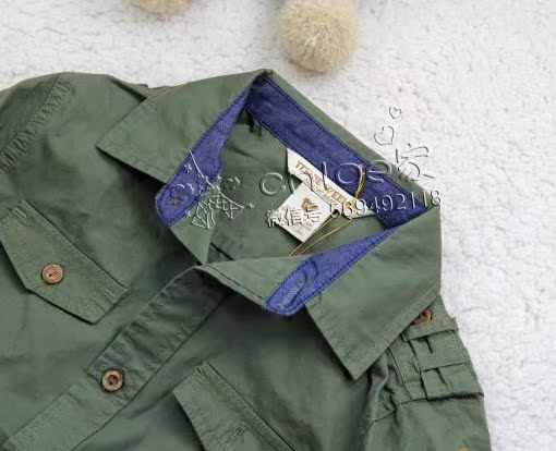 Chemise enfant à manche longue - Ref 2083446 Image 4