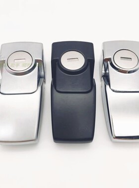 机箱锁扣DK604-1亮光 搭扣式DKS锁 机柜门锁 配电箱锁 尾箱锁黑色