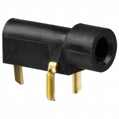 350180『CONN TIP JACK SOLDER BLACK』 现货