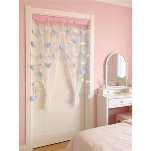 卡通门帘免打孔玉桂狗装饰帘家用创意可爱挂帘学生宿舍挂饰成品