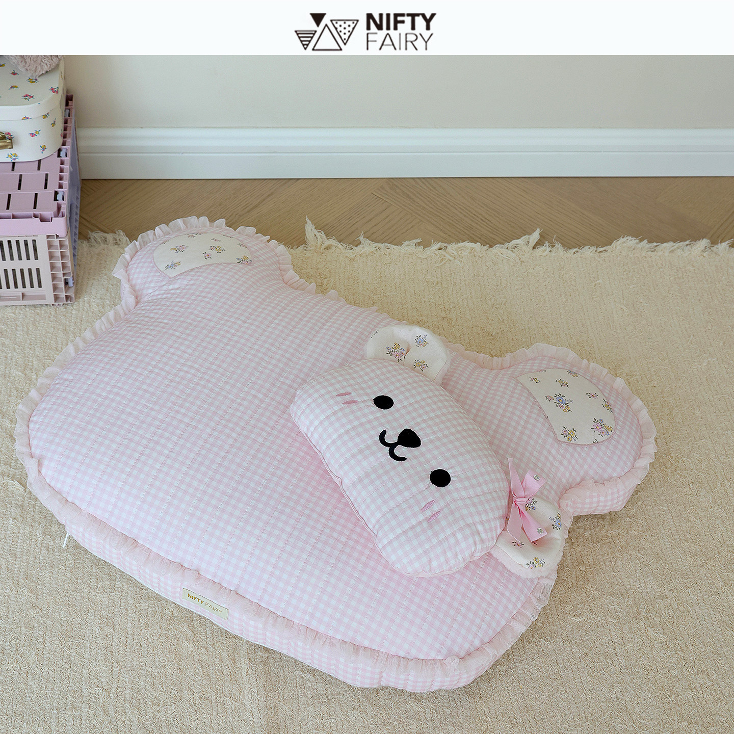 【新款】米南宠物绗绣小熊狗垫子柔软可拆洗四季款小型犬马尔济斯,宠物/宠物食品及用品,猫狗垫子,淘宝优惠券,粉丝福利购,淘宝优惠卷