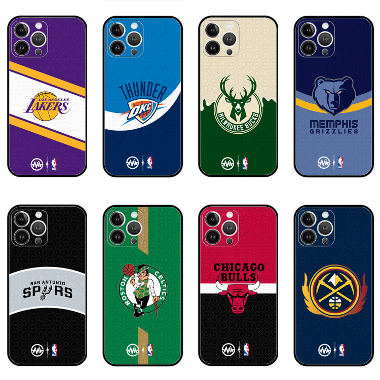 nba篮球手机壳快船勇士湖人雄鹿凯尔特人手机壳适用iPhone14苹果15pro华为p60荣耀80vivo红米k60OPPO