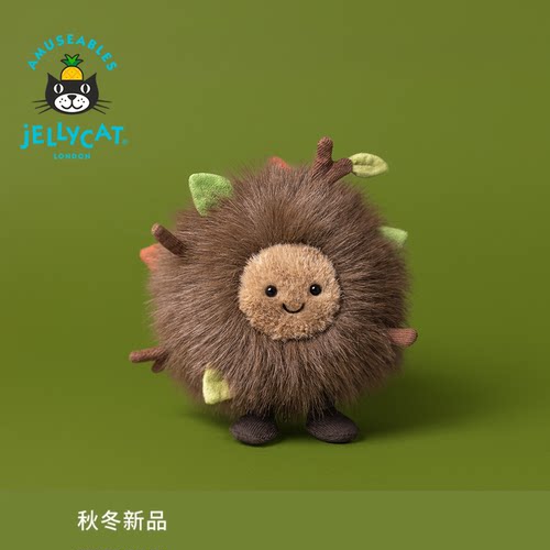 Jellycat新品趣味木尔希林地精灵毛绒玩偶毛球公仔玩具娃娃礼物