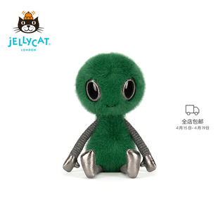 Jellycat正品泽里安外星人毛绒玩偶太空娃娃公仔玩具男生礼物摆件