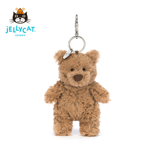 Jellycat挂件巴塞罗熊包包挂饰