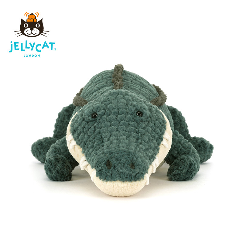英国Jellycat亚莱克西鳄鱼毛绒玩具玩偶公仔娃娃抱枕哄睡大号礼物