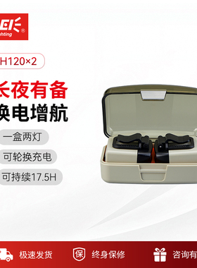 山力士智能感应帽夹灯换电续航超亮夜钓灯帽檐灯钓鱼头戴式夹帽灯