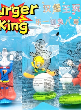 正版Burger King中古玩具收藏华纳乐一通兔八哥翠迪主题周边摆件