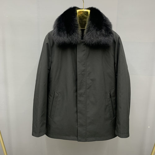 MMJ派克服加厚保暖真皮真毛舒服