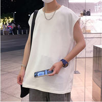Three-quarter sleeve T-shirt for men, summer short-sleeved, ins trendy brand loose clothing, men's wear, 2022 new style base top thumbnail 7