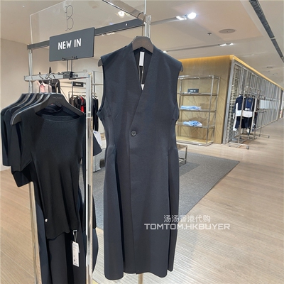 香港正品代购 Cfcl 25春夏新款 收腰V领显瘦无袖连衣裙