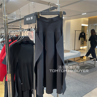 香港正品代购 Cfcl 25春夏新款 百搭松紧腰宽松半身裙中长裙