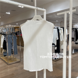 香港正品代购 Le17septembre 25春夏 皱褶无袖上衣