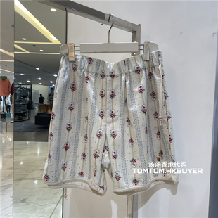 Sang Young 代购 小碎花宽松时尚 休闲短裤 26春夏 汤汤香港正品