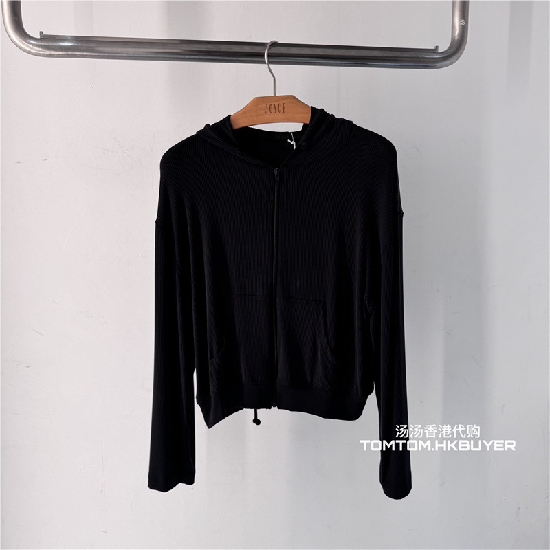 折扣 香港正品代购 Alainpaul 25春夏 拉链连帽插兜开衫卫衣