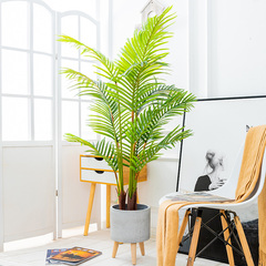 Mô phỏng cây trang trí lớn Bắc Âu giả xanh cây trồng trong chậu đồ trang trí cây phượng hướng dương rải rác đuôi hướng dương sàn phòng khách cây cảnh giả hạc