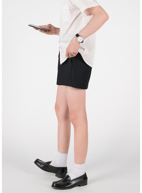 【无为工坊】JK DK 更短的小短裤~少年感高腰三分长短裤