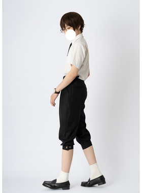 【无为工坊】JKDK中性复古正太西裤基佬七分靴裤西装马裤男女兼用