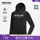 诺诗兰男卫衣宽松保暖春秋套头户外运动新款 连帽上衣女NHDDT2103S