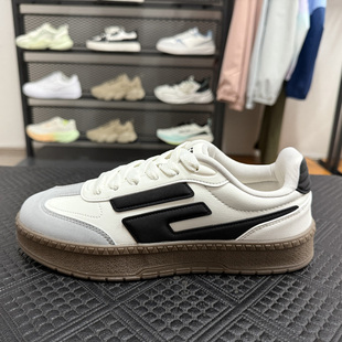 鸿星尔克男鞋运动鞋2026夏季新款时尚休闲透气滑板鞋11126201407