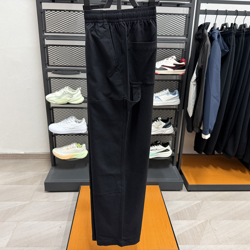鸿星尔克男裤运动裤2026春新款直筒速干休闲运动长裤10226101218