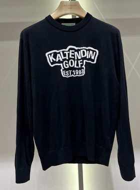 2025新款卡尔丹顿专柜正品男装长袖针织休闲上衣 SFMW44105RAB1