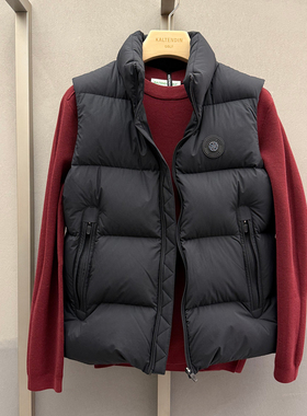 2025秋冬新款卡尔丹顿专柜正品男装羽绒背心外套 SFMW45991LAB1