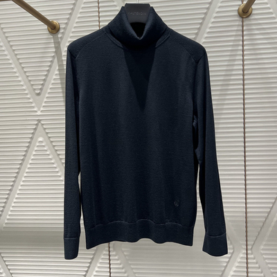 2024秋冬新款卡尔丹顿专柜正品男装长袖针织羊毛衫KEBW44110ZAB1