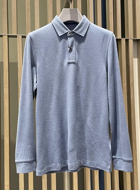 2022新款卡尔丹顿专柜正品秋季休闲男士长袖T恤衫 KCBW40536FAN1