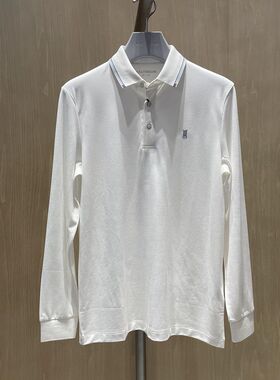 2023新款卡尔丹顿专柜正品春季休闲男士长袖T恤衫4色 KDBS20503FA