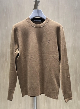 2022新款卡尔丹顿专柜秋季正品男装长袖羊毛针织衫2色KCBW44132RA