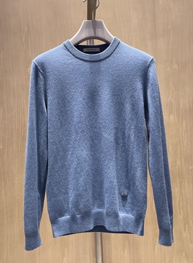 2022新款卡尔丹顿专柜秋季正品男装长袖羊绒针织衫KCBW44209RAN3