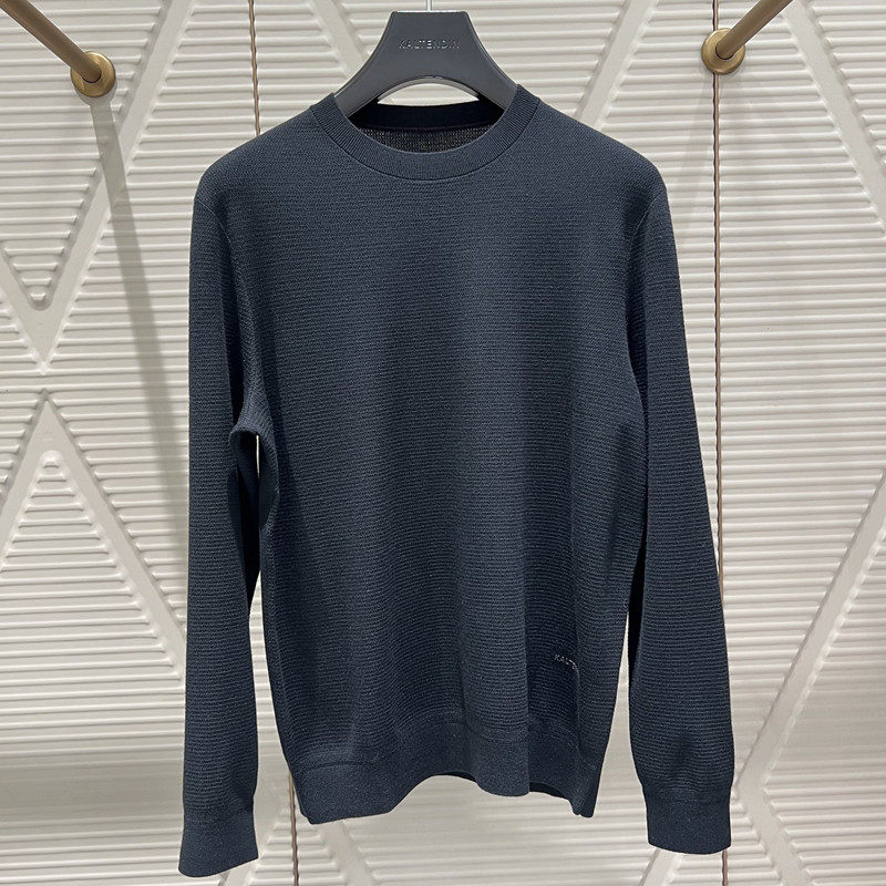 2024新款卡尔丹顿专柜秋冬正品男装长袖羊毛衫2色 KEBW44119RAG1