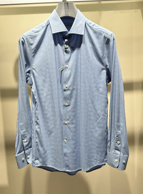 新款卡尔丹顿KALTENDIN专柜秋季正品男士长袖衬衫KDAW13519CAN2