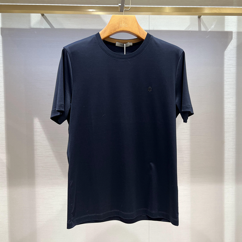 迪赛DEICAE专柜2024夏季新款正品男士针织衫短袖T恤2色114121291