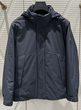 2024新款卡尔丹顿专柜秋冬正品男装外套鹅绒羽绒服 KEBW55909FAB1