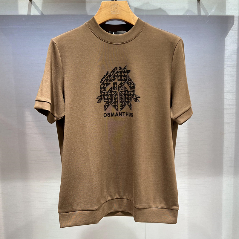 2024新款迪赛DEICAE专柜正品男士夏季短袖针织衫休闲T恤114131383