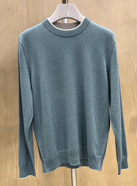 2023新款卡尔丹顿专柜秋冬正品男装长袖羊绒衫 2色KDAW84205RAN6