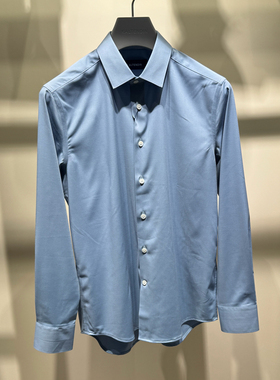 新款卡尔丹顿专柜春季正品男士长袖衬衫衬衣上衣3色AE5W03521FAW1