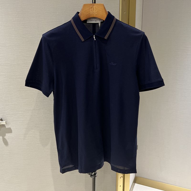 迪赛DEICAE专柜夏季新款正品男装短袖桑蚕丝针织上衣T恤162121106