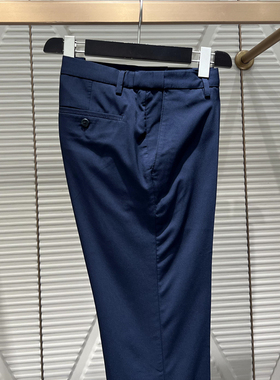 2024春季新款卡尔丹顿专柜正品男士商务休闲长裤 KEAS32201NAN6