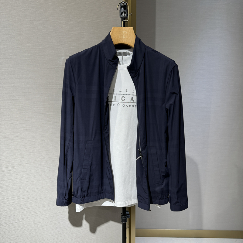 新款迪赛DEICAE专柜春季正品商务男士上衣夹克休闲外套 613111359