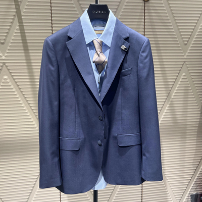 2024春季新款卡尔丹顿专柜正品男装羊毛套西西服 KEBS11601OAN6