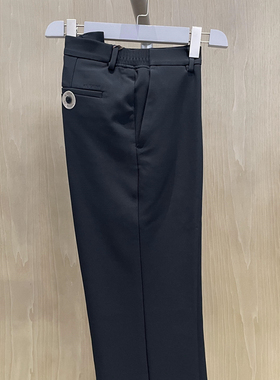 2023新款卡尔丹顿专柜秋冬季正品男士抗皱休闲长裤 KDAW42217NAN8