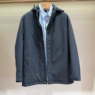 BOSSsunwen专柜秋冬正品男装羽绒服毛皮服装外套 13432732117024