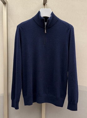 KALTENDIN卡尔丹顿正品秋冬男装长袖针织羊绒衫2色KEAW44221LAG1